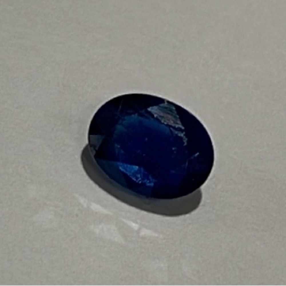 ✴️ Navy Blue 2 Carat Oval Sapphire (Loose) Gemstone